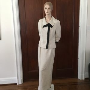Bigio Collection Linen Blend Suit